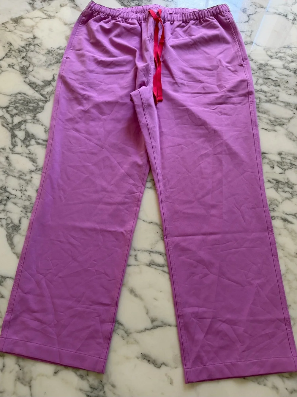 NWOT FIGS Pisco Straight-Leg Scrub Pants Men’s XLS (27” inseam) Pink Cloud